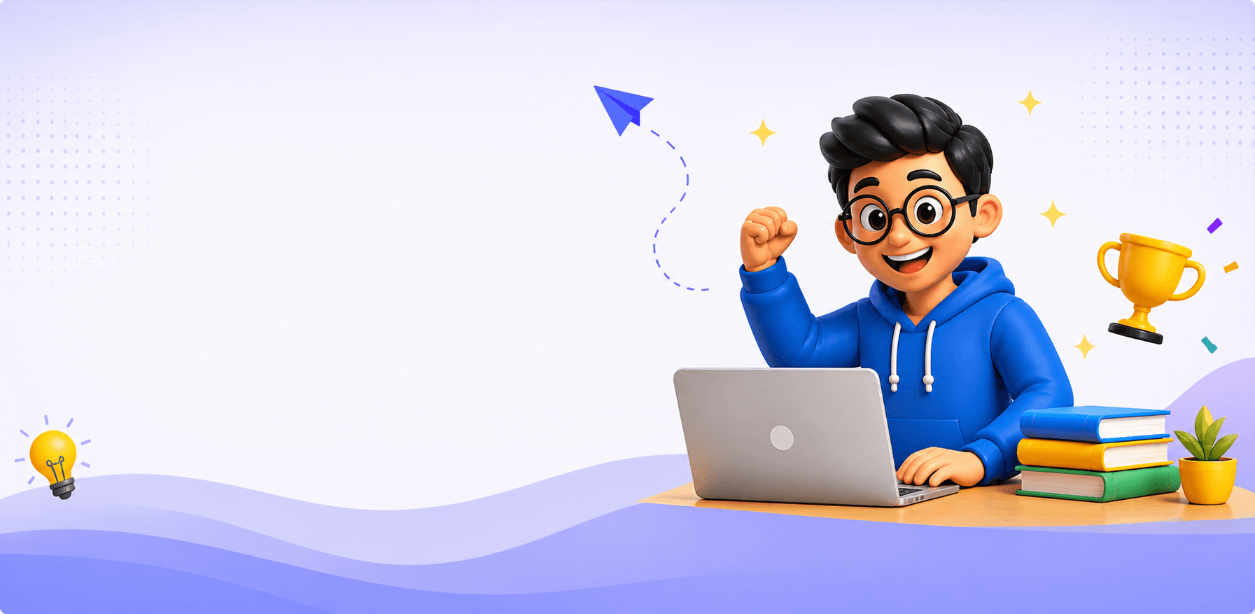 Exam preparation blog illustration